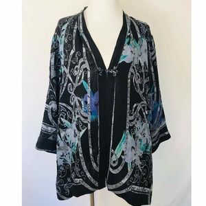 Citron Santa Monica Silk Kimono